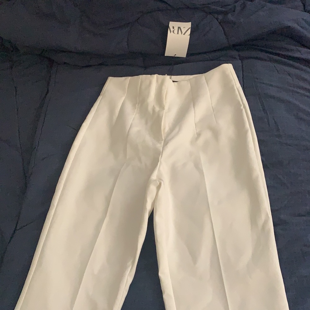 White pants brand new -zara